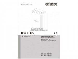 GiBiDi F4+ Installation Instructions