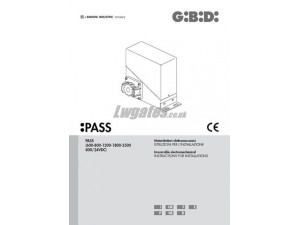 GiBiDi Pass Installation Instructions