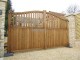 Softwood bowed Top Gate
