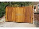 Hardwood Iroko Gate