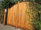 Hardwood iroko  Gate