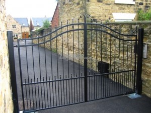 Steel Decorative gates 