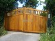 Hardwood Iroko Gate